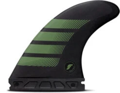 Futures Fins F8 Alpha Thruster Fin Set Carbon-Olive L