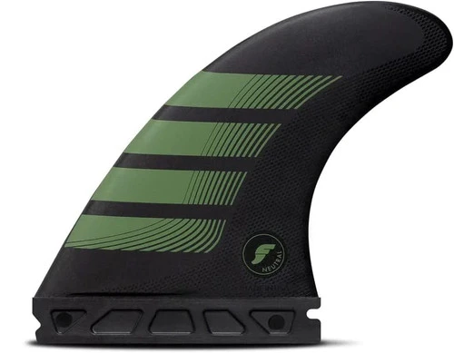 Futures Fins F8 Alpha Thruster Fin Set Carbon-Olive L