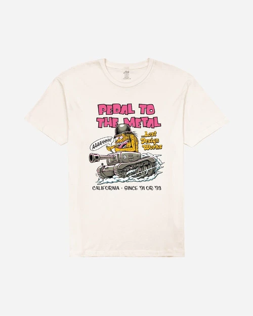 LOST CLOTHING PEDAL TO THE MEDAL VINTAGE DYE TEE (10520820)