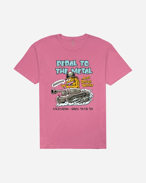 LOST CLOTHING PEDAL TO THE MEDAL VINTAGE DYE TEE (10520820) - Image 2