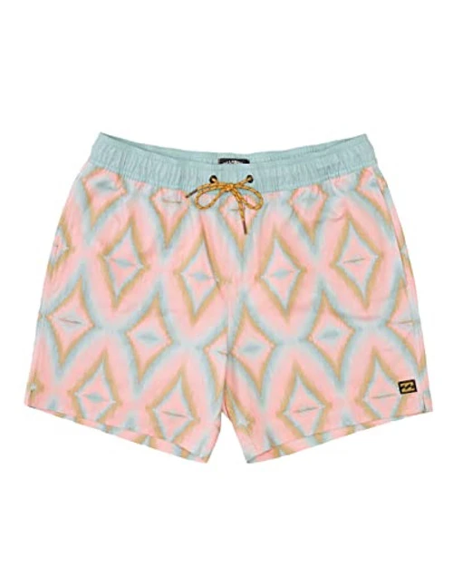 Billabong Men's Elastic Waist Stretch Sundays Layback Boardshort Swim Short Trunk, 17 Inch Outseam - Image 2