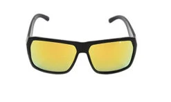 I-SEA Nick-I Sunglass Polarized Mirror Lens Men's (Black Gloss/Yellow)