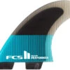 FCS II PERFORMER PC LARGE TEAL FINS (FPER-PC04-LG-QS-R)