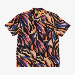 DUVIN ANIMAL BUTTONUP (SSB20008BLK)