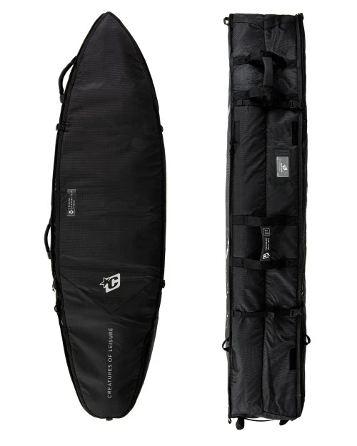 CREATURES 6'7" SHORTBOARD MULTI TOUR DT2 BOARDBAG (CS62167BKSI)