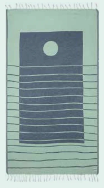 SAND CLOUD SATURN TOWEL (WSS22TOW013NVYRG)