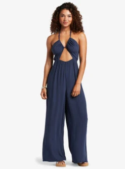 ROXY AWAY ON VACAY WIDE LEG JUMPSUIT (ARJWD03521)