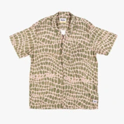 DUVIN GATOR BUTTONUP (SSB18001GRN)