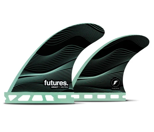 FUTURES F4 HC QUAD - GREEN FINS (1140-182-40)