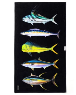 LEUS AMADEO BACHAR FISH STACK BEACH ECO TOWEL (EX)