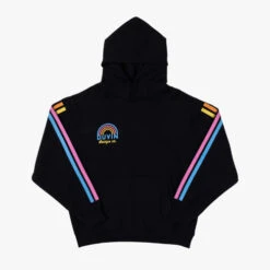 DUVIN OLD SCHOOL HOODIE(DH18002BLK)