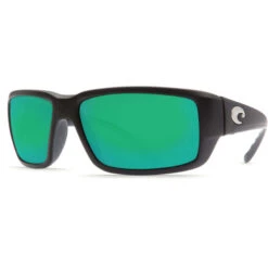 Costa Del Mar COSTA FANTAIL BLACKOUT GREEN MIRROR 580 (TF 01 OGMGLP)