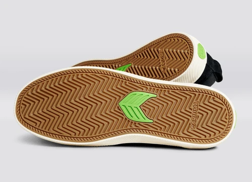 CARIUMA SLIP ON PRO BLACK SEUDE WOMEN'S SHOE - Image 4