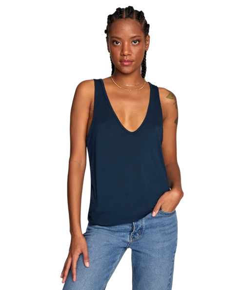 RVCA WOMEN'S MINTED TANK TOP (EX)